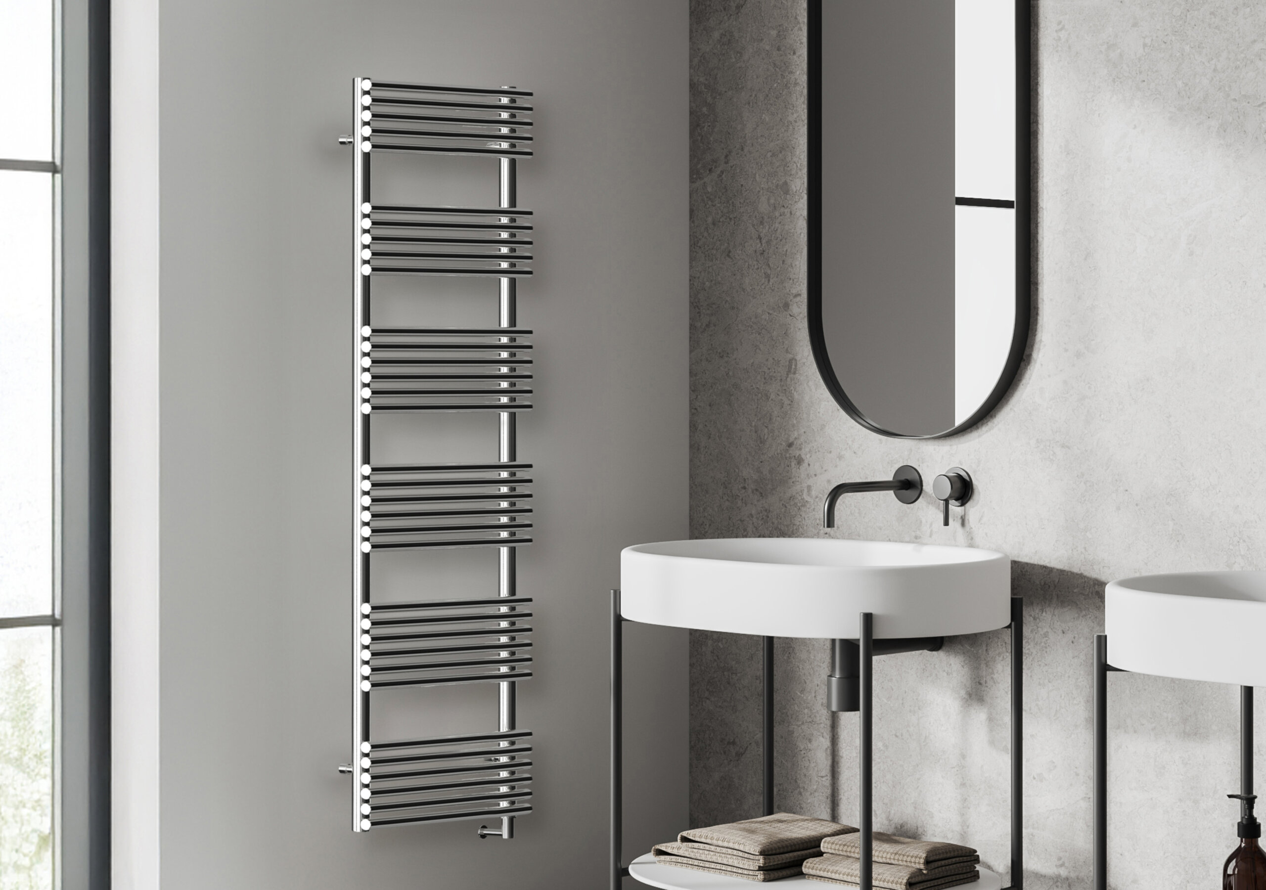 cordivari-sandy-elettrico-inox-lucido-scaldasalviette-elettrico-basso-consumo-er image 7