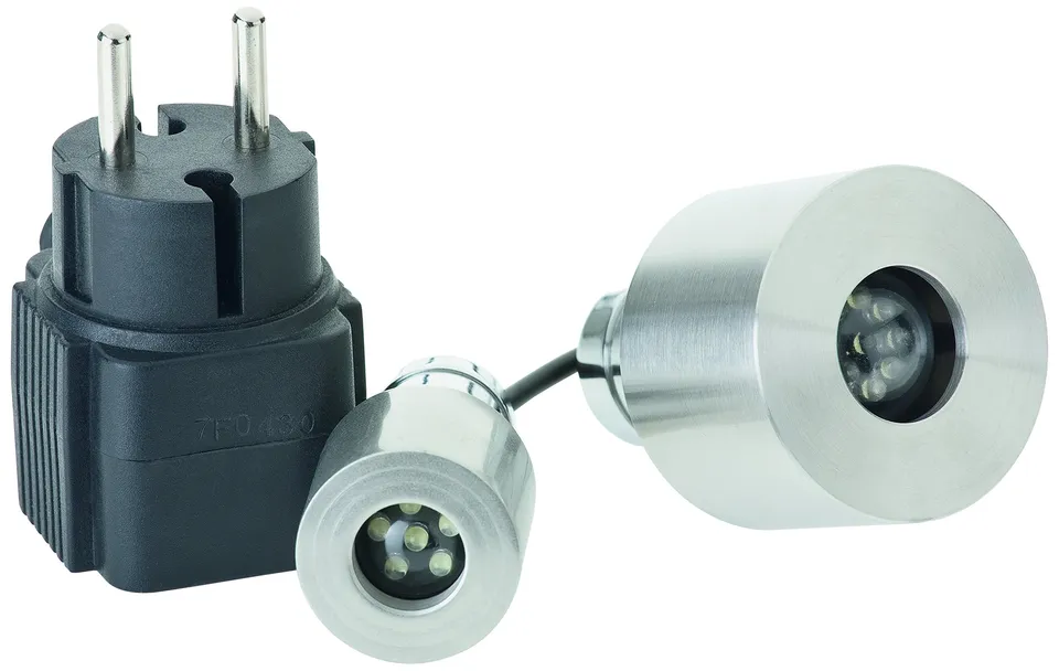 oase-50115-lunaled-illuminazione-per-laghetto-grigio-bianco-freddo image 1