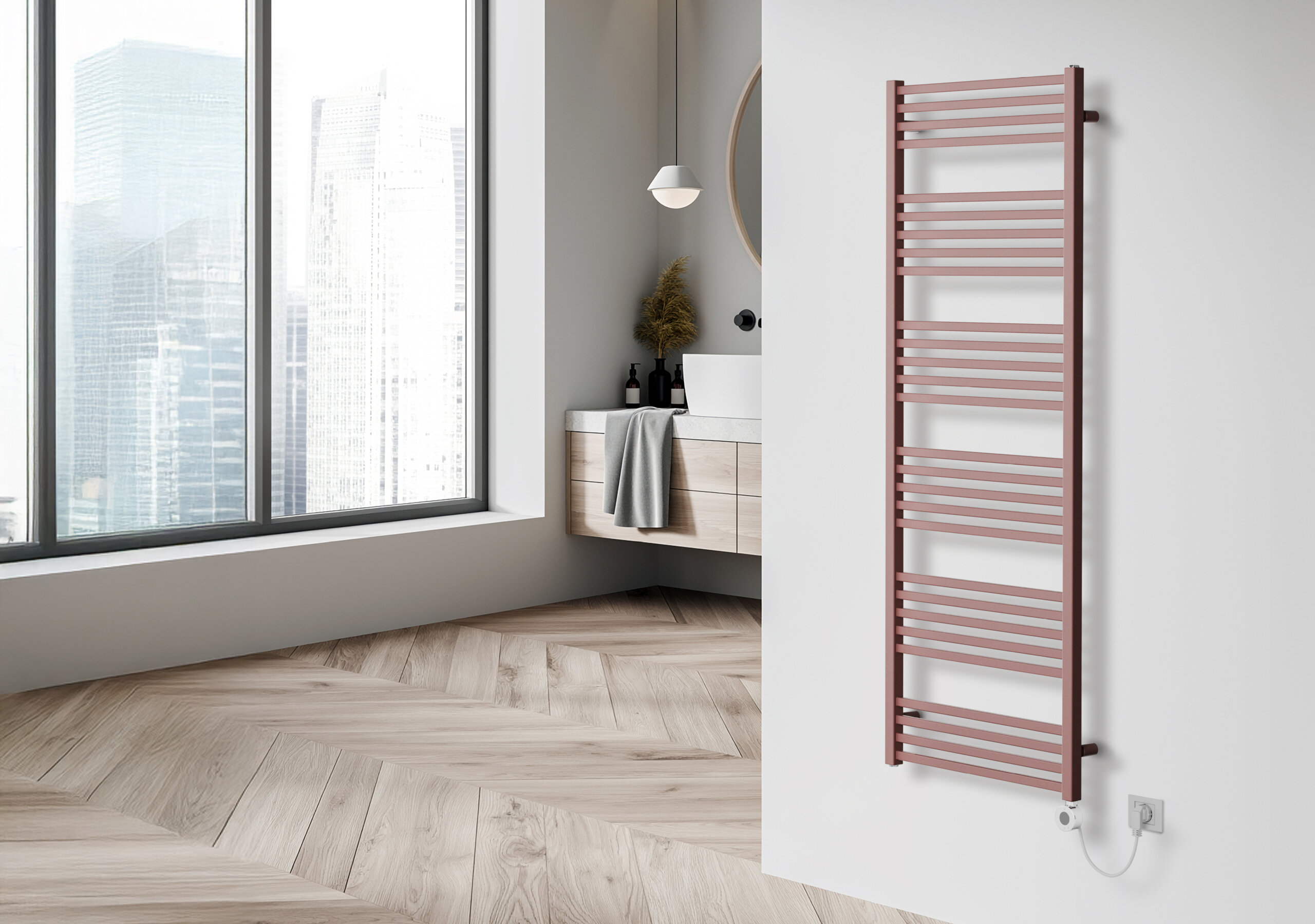 cordivari-naike-st-electric-scaldasalviette-elettrico-bagno image 4