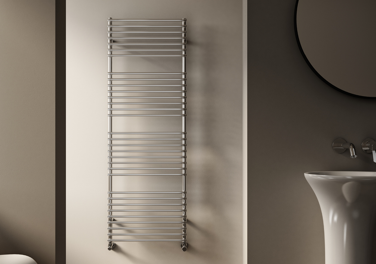 cordivari-leila-inox-lucido-scaldasalviette-in-acciaio-inox-per-bagno image 4