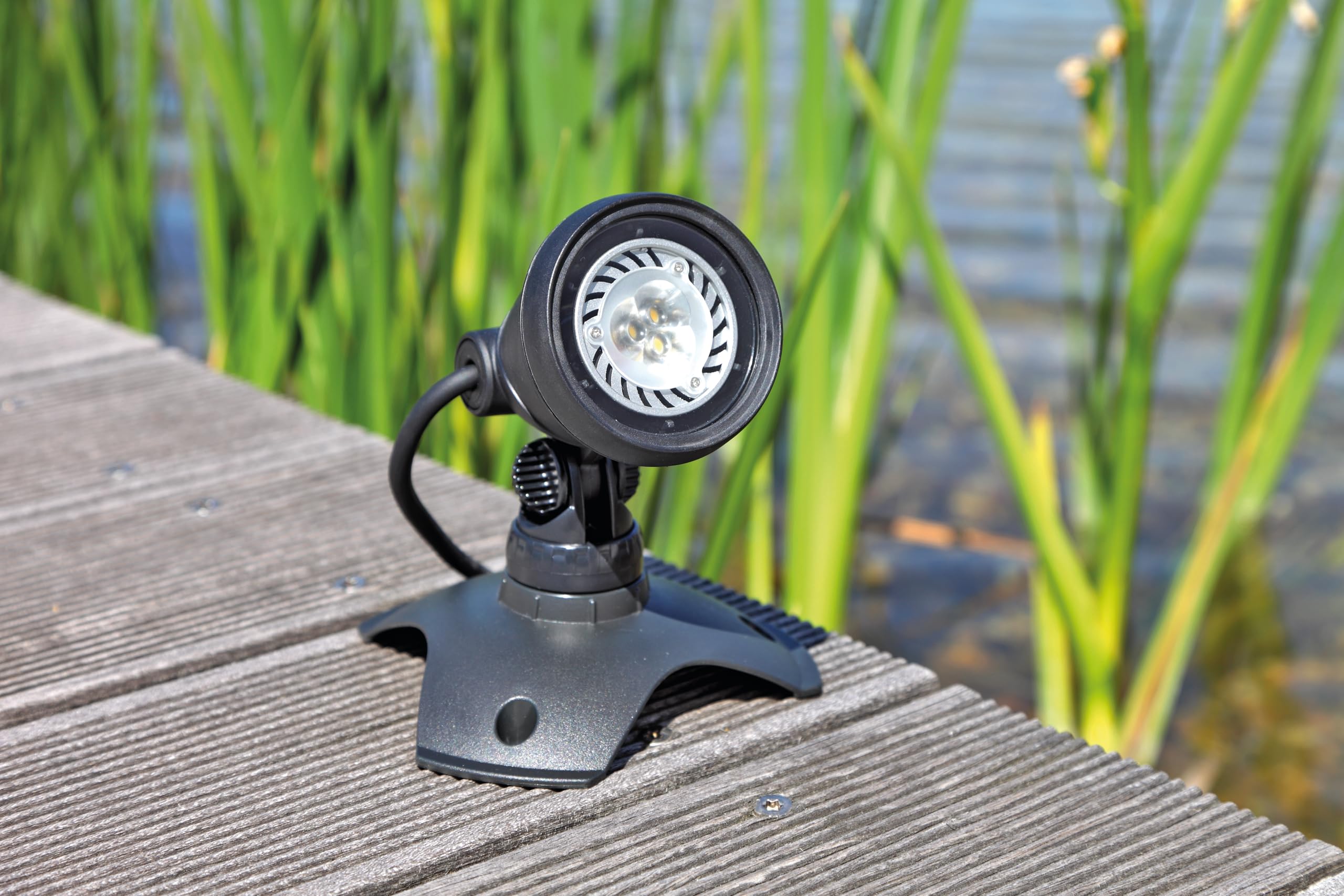 oase-57034-lunaqua-3-led-set-1-grigio-faretto-sommergibile-3w image 2
