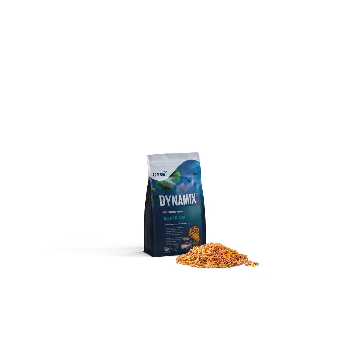 oase-dynamix-super-mix-4-l-mangime-per-pesci-da-laghetto-e-koi image 7