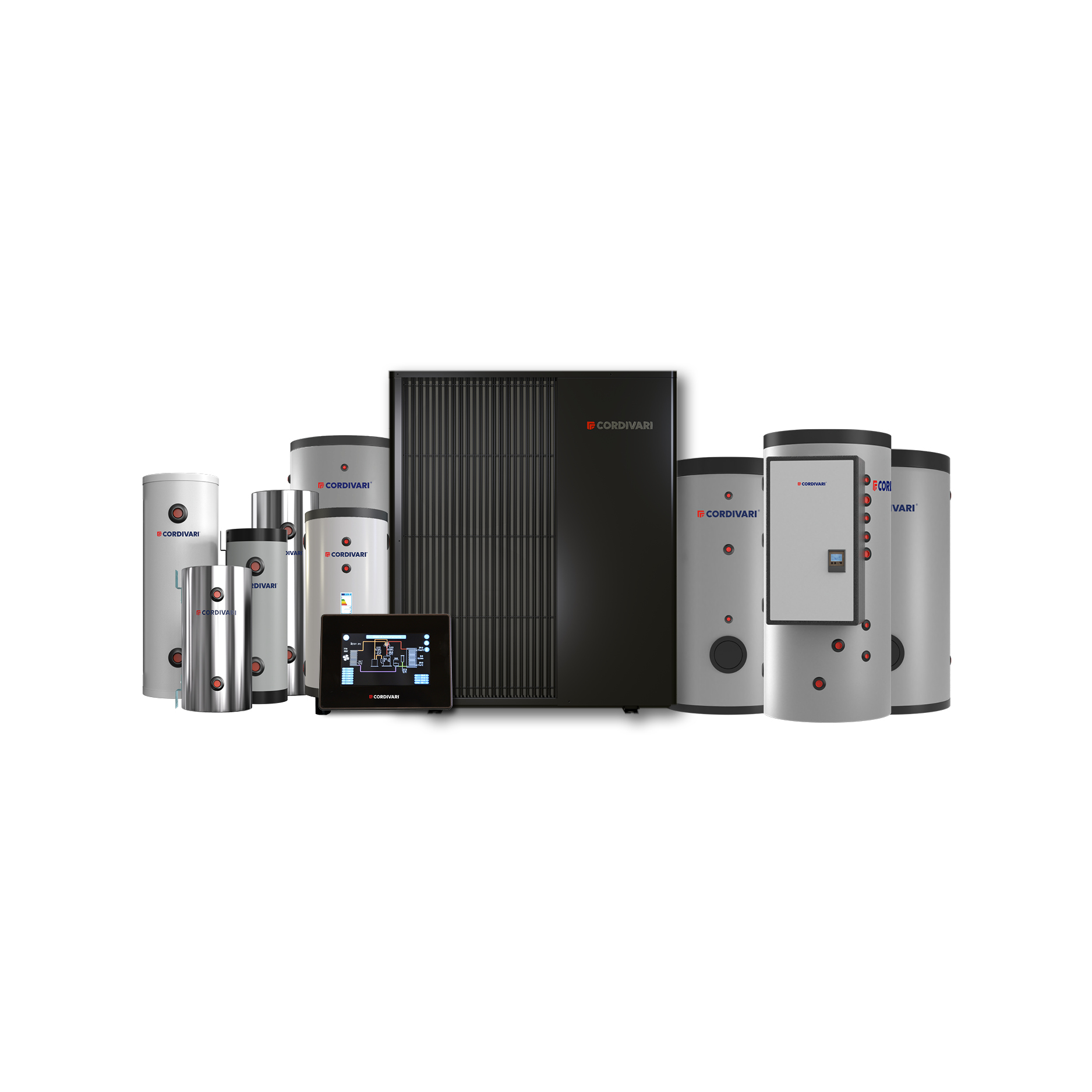 cordivari-vestalis-acs-pack-16-kw-con-volano-termico-100-lt-e-gamma-bolly-sistem image 1