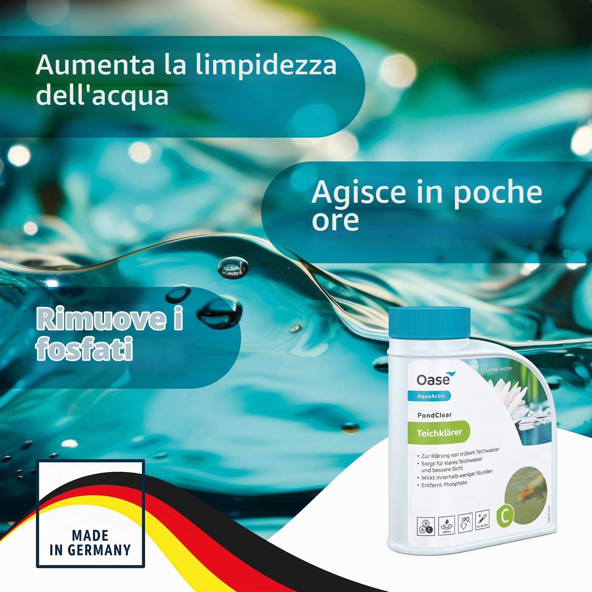 oase-aquaactiv-pondclear-trattamento-acqua-500-ml image 2