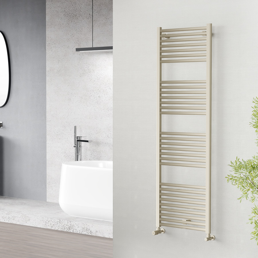cordivari-lisa-22-beige-opaco-scaldasalviette-di-design-opaco image 1