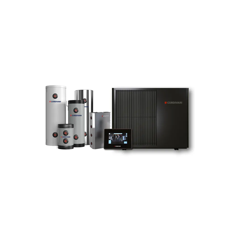 cordivari-vestalis-12-kw-pompa-di-calore-monofase-volano-termico-pensile-80-l image 1