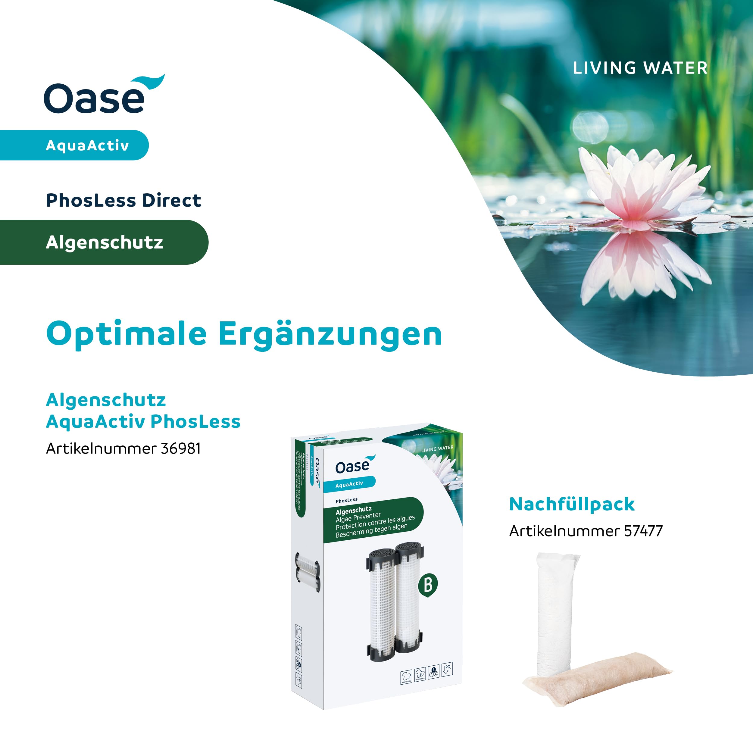oase-aquaactiv-phosless-direct-500-ml-legante-fosfati-anti-alghe-per-laghetto image 6