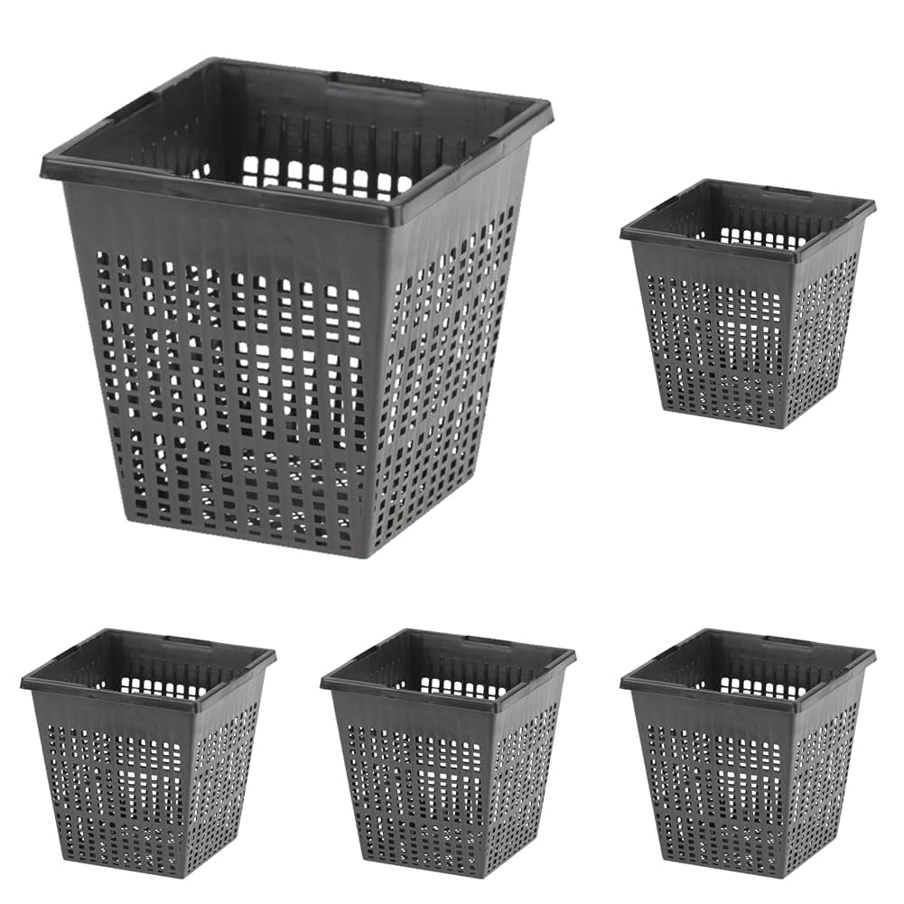 oase-52633-cestello-per-piante-quadrangolare-nero-7-l image 2