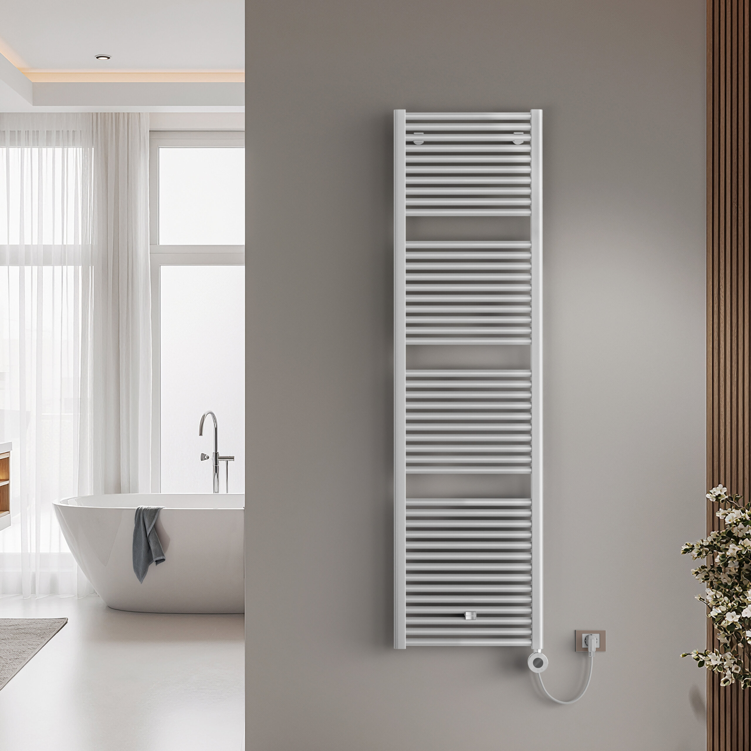 cordivari-claudia-electric-scaldasalviette-elettrico-per-bagno image 1