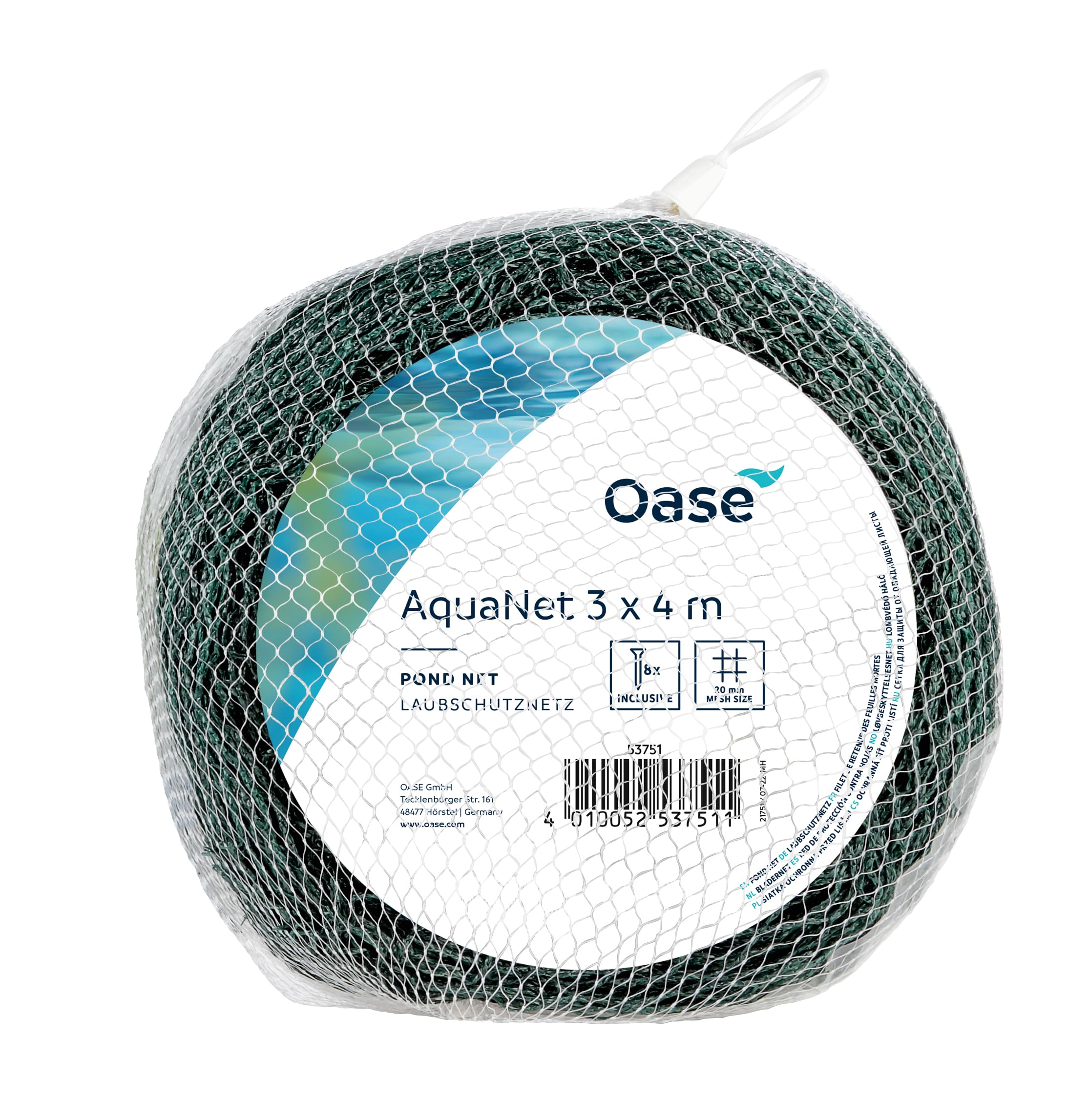 oase-53753-aquanet-rete-protettiva-per-laghetto-nero image 6