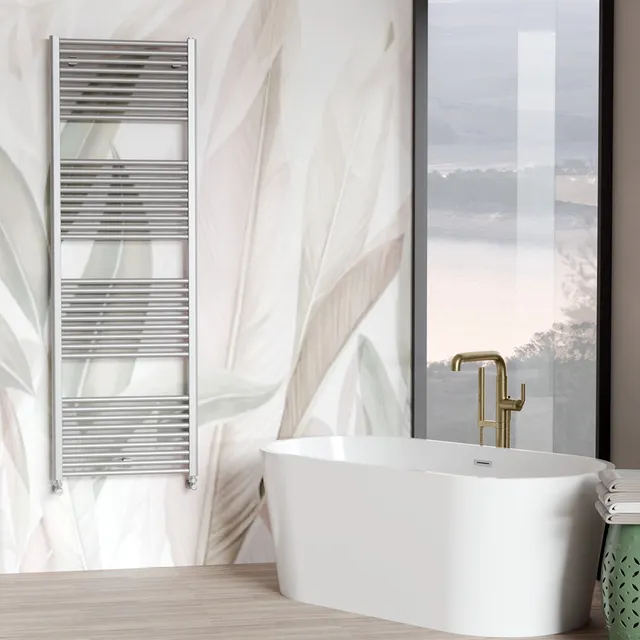 cordivari-lisa-25-silver-look-scaldasalviette-da-bagno image 1