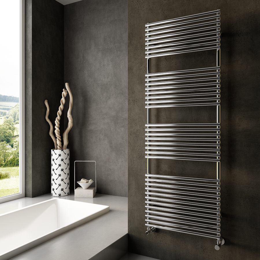 cordivari-elen-22-polished-stainless-steel-radiatore-in-acciaio-inox-lucido image 1