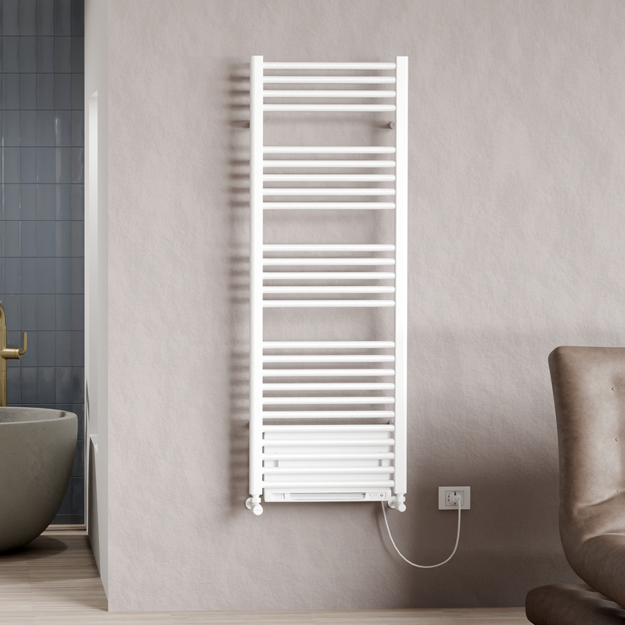 cordivari-lisa-2-blower-dual-energy-white-scaldasalviette-termoventilato image 1