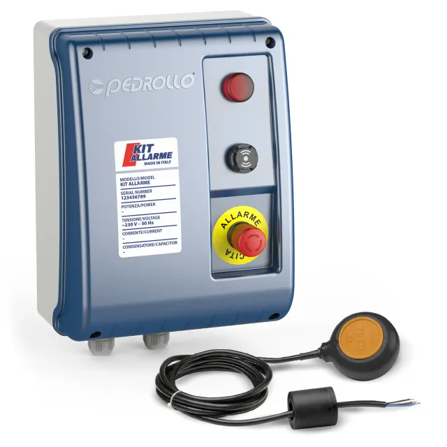 pedrollo-kit-allarme-centralina-allarme-acque-di-scarico-con-segnalazione-anche- image 1