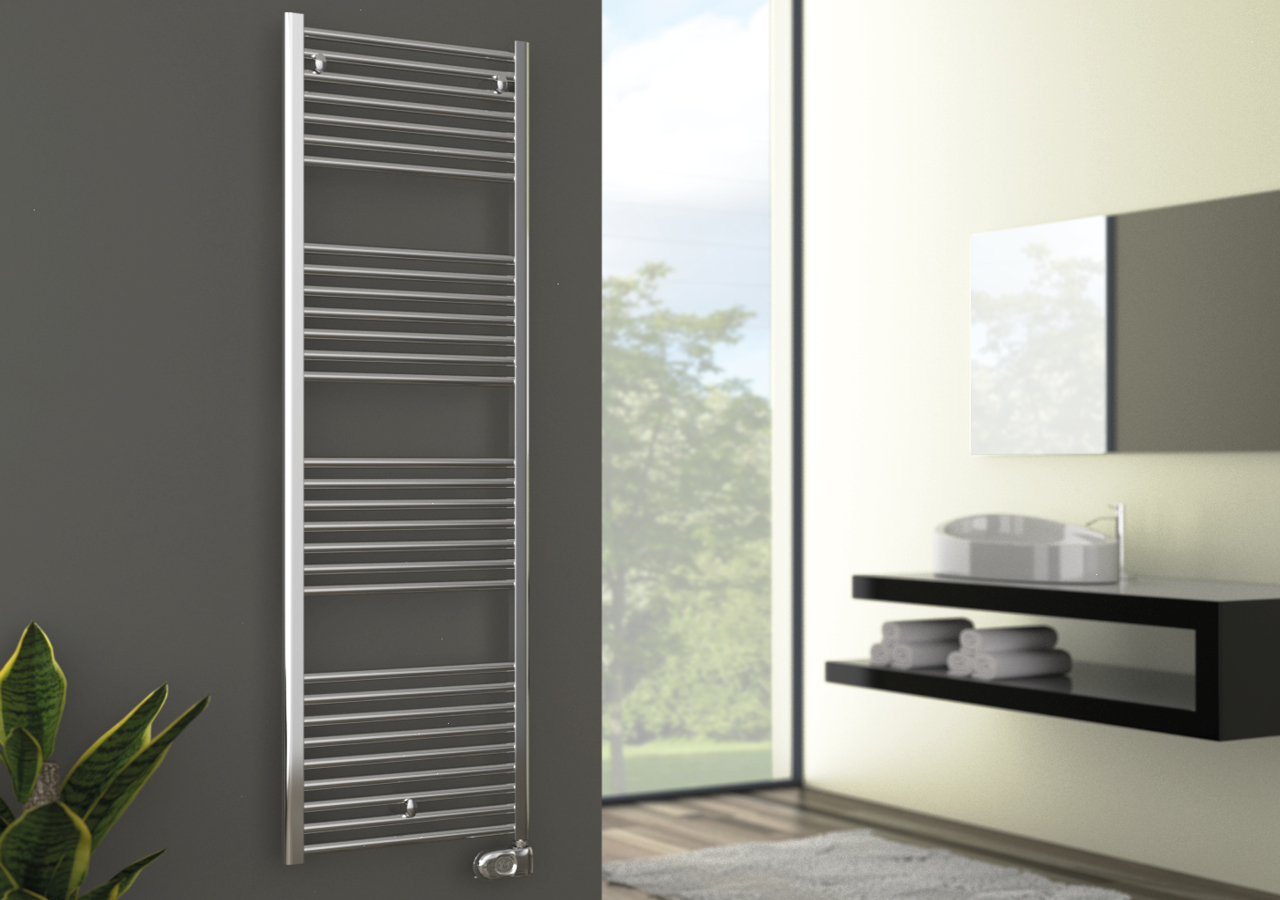 cordivari-lisa-22-chrom-lectrique-scaldasalviette-elettrico-cromato-bagno image 4