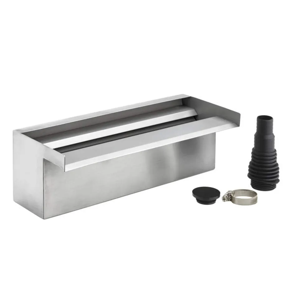 oase-50704-cascata-in-acciaio-inox-per-laghetto-grigio image 1