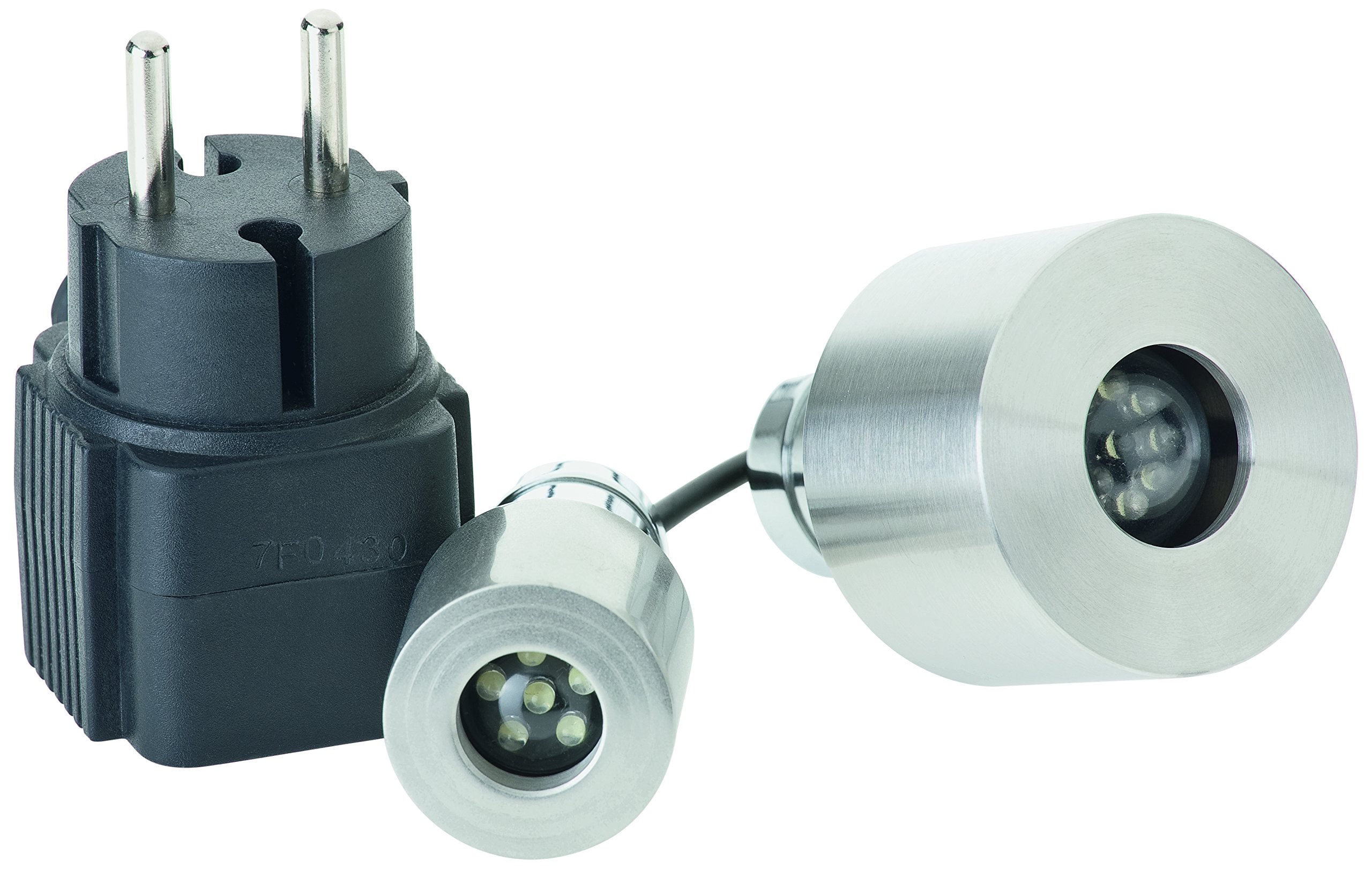oase-50115-lunaled-illuminazione-per-laghetto-grigio-bianco-freddo image 1