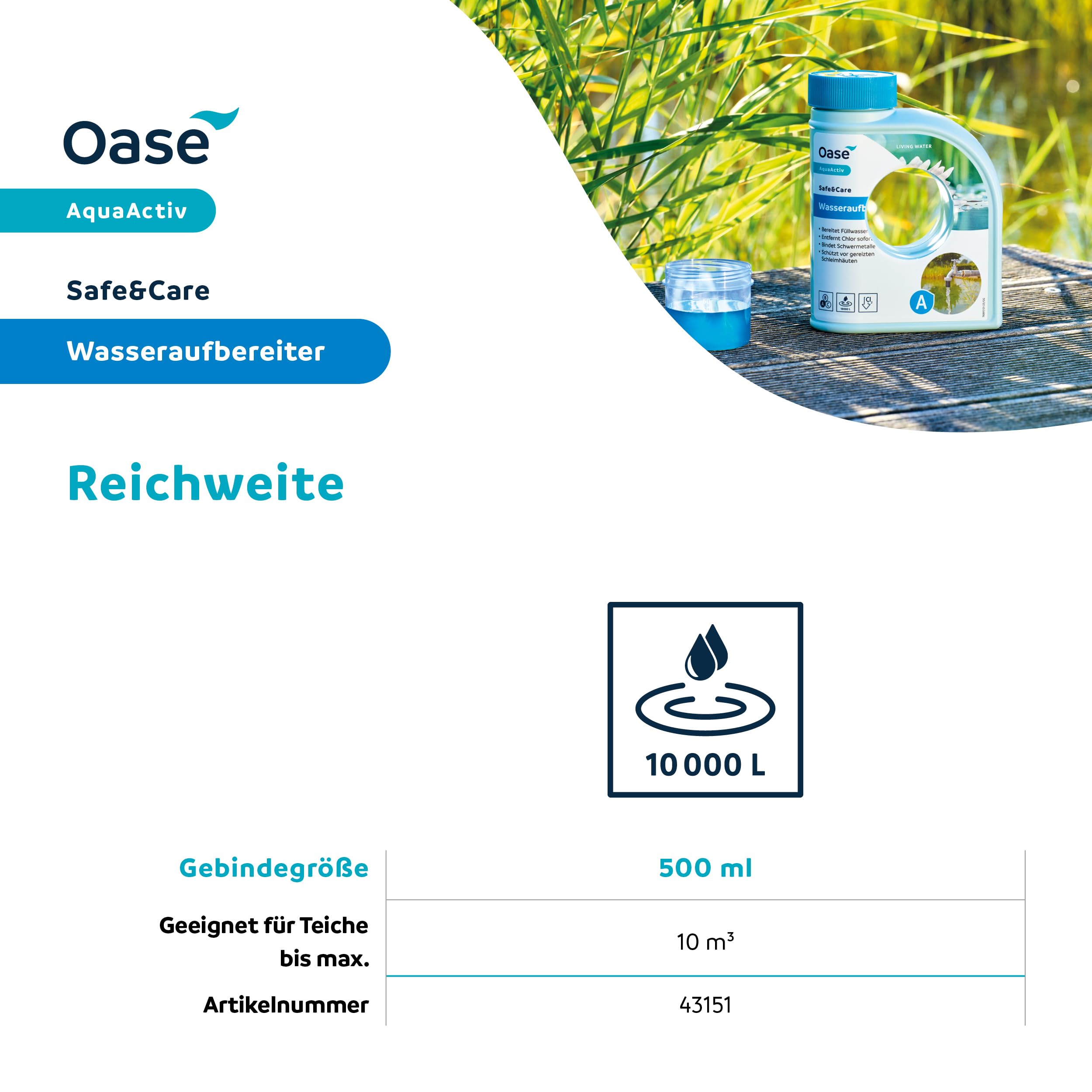 oase-aquaactiv-safe-care-biocondizionatore-500-ml-per-10-000-l image 4