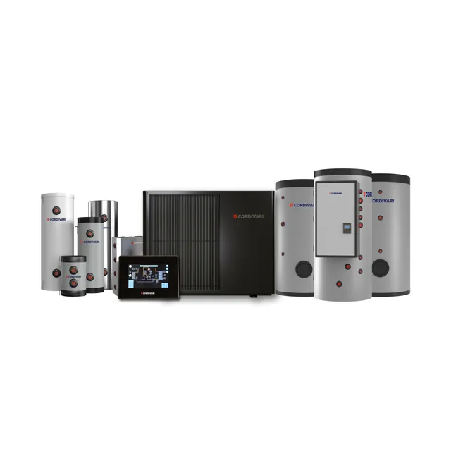cordivari-vestalis-acs-pack-12-kw-con-volano-80-lt-sistema-pompa-di-calore image 1