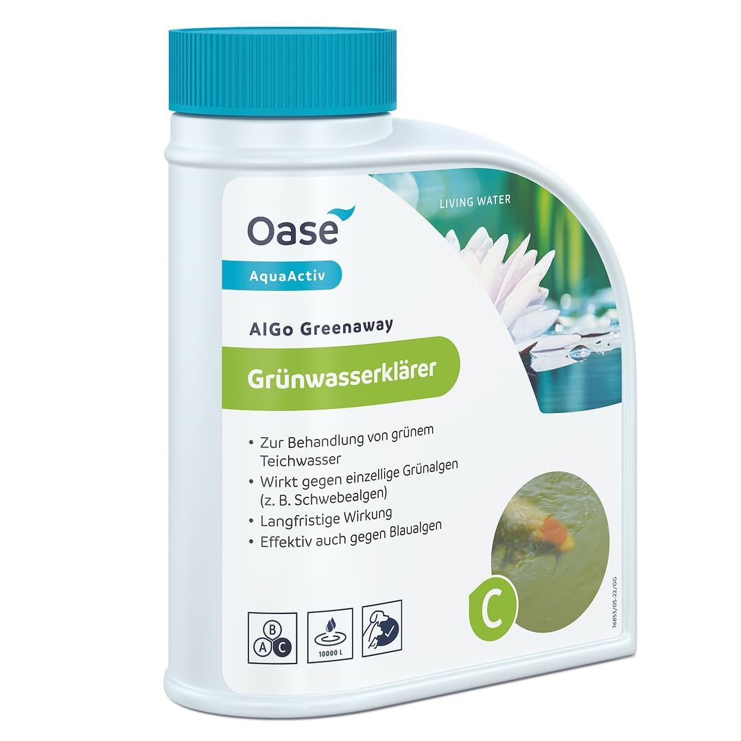 oase-aquaactiv-algo-greenaway-500-ml-biocondizionatore-antialghe-per-laghetto image 1