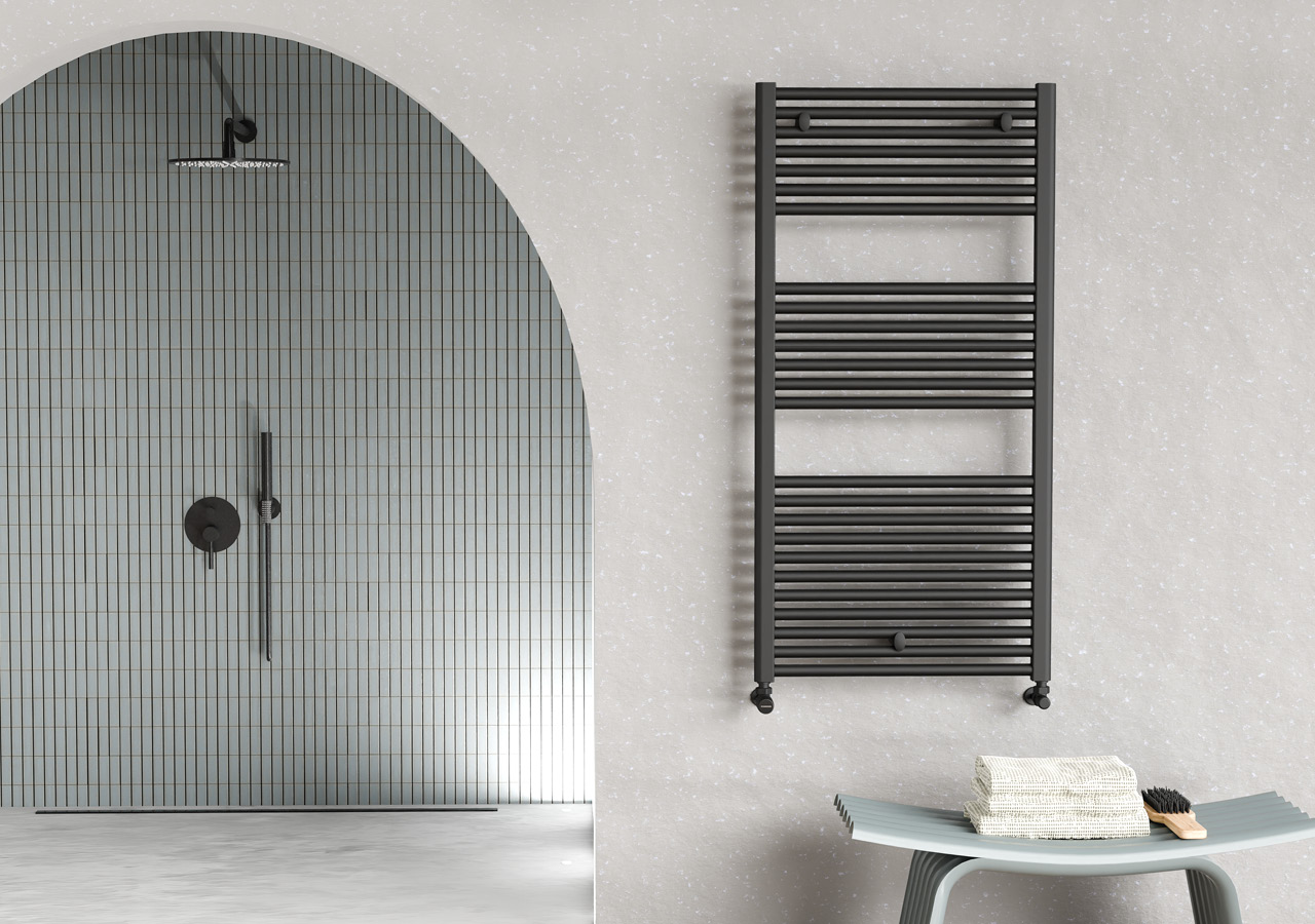 cordivari-lisa-25-black-scaldasalviette-design-nero image 4
