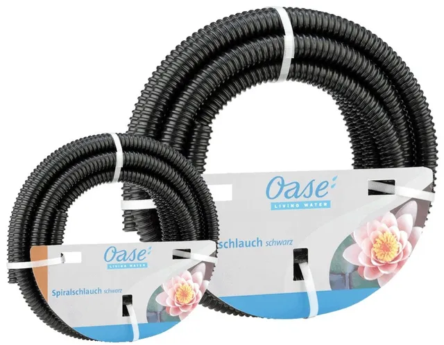 oase-57530-tubo-a-spirale-nero-5-m-25-mm image 1