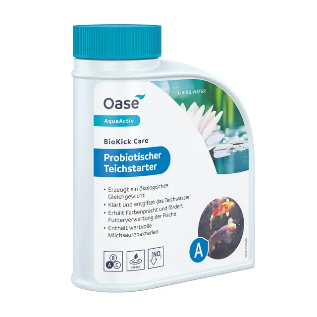 oase-aquaactiv-biokick-care-500-ml-biocondizionatore-batteri-per-laghetto-fino-a image 1