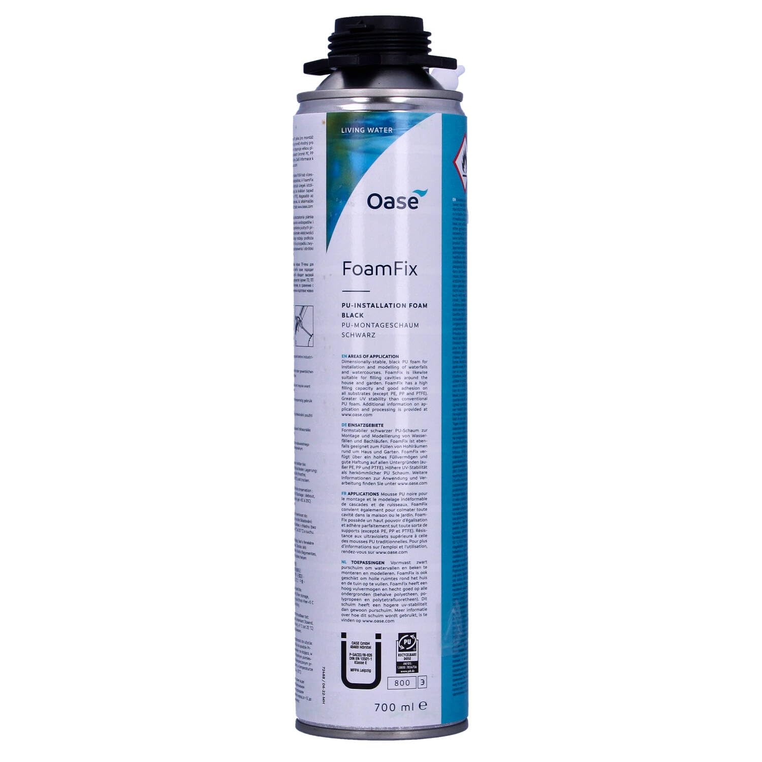 oase-70972-foamfix-schiuma-pu-di-montaggio-per-laghetti-e-ruscelli image 2