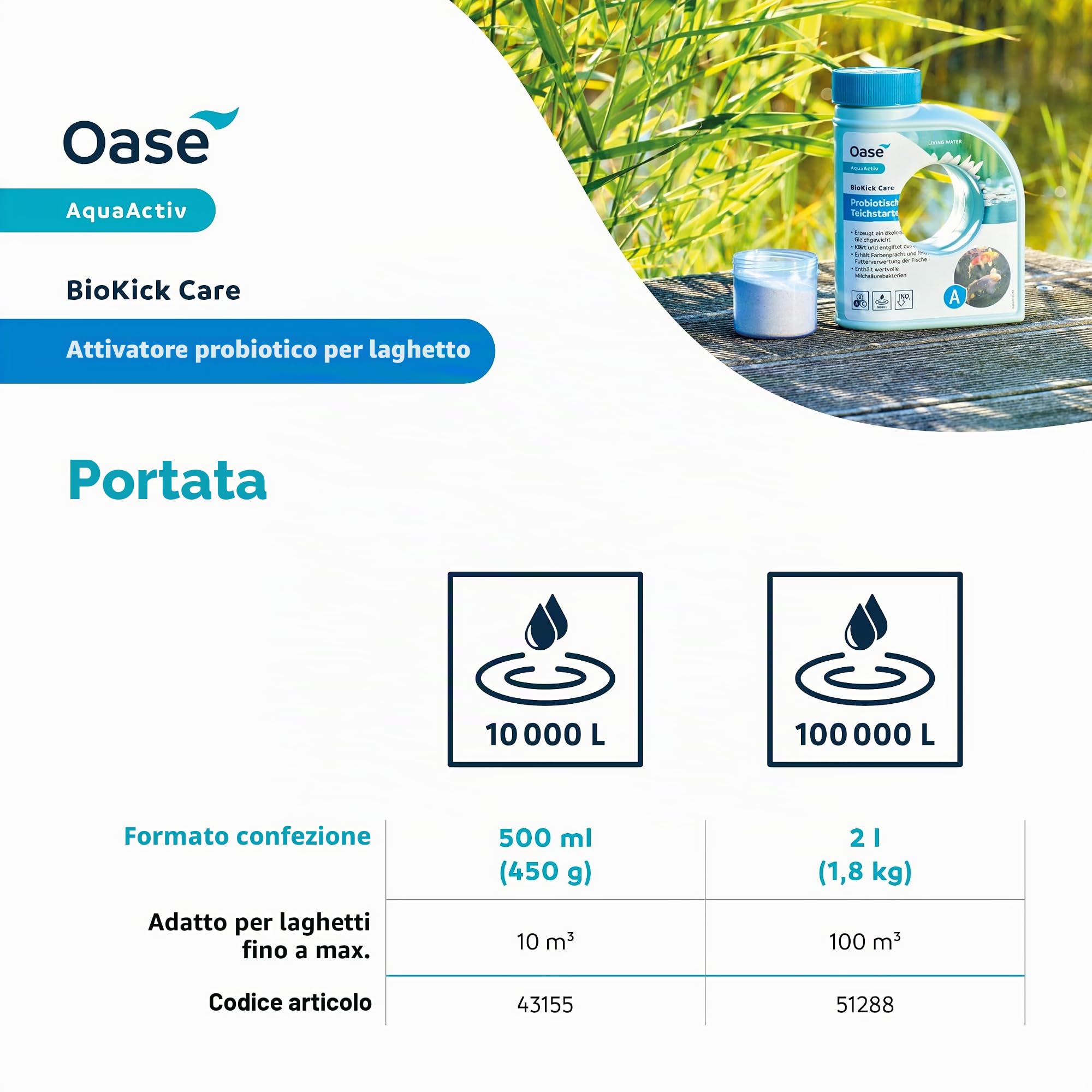 oase-aquaactiv-biokick-care-500-ml-biocondizionatore-batteri-per-laghetto-fino-a image 4