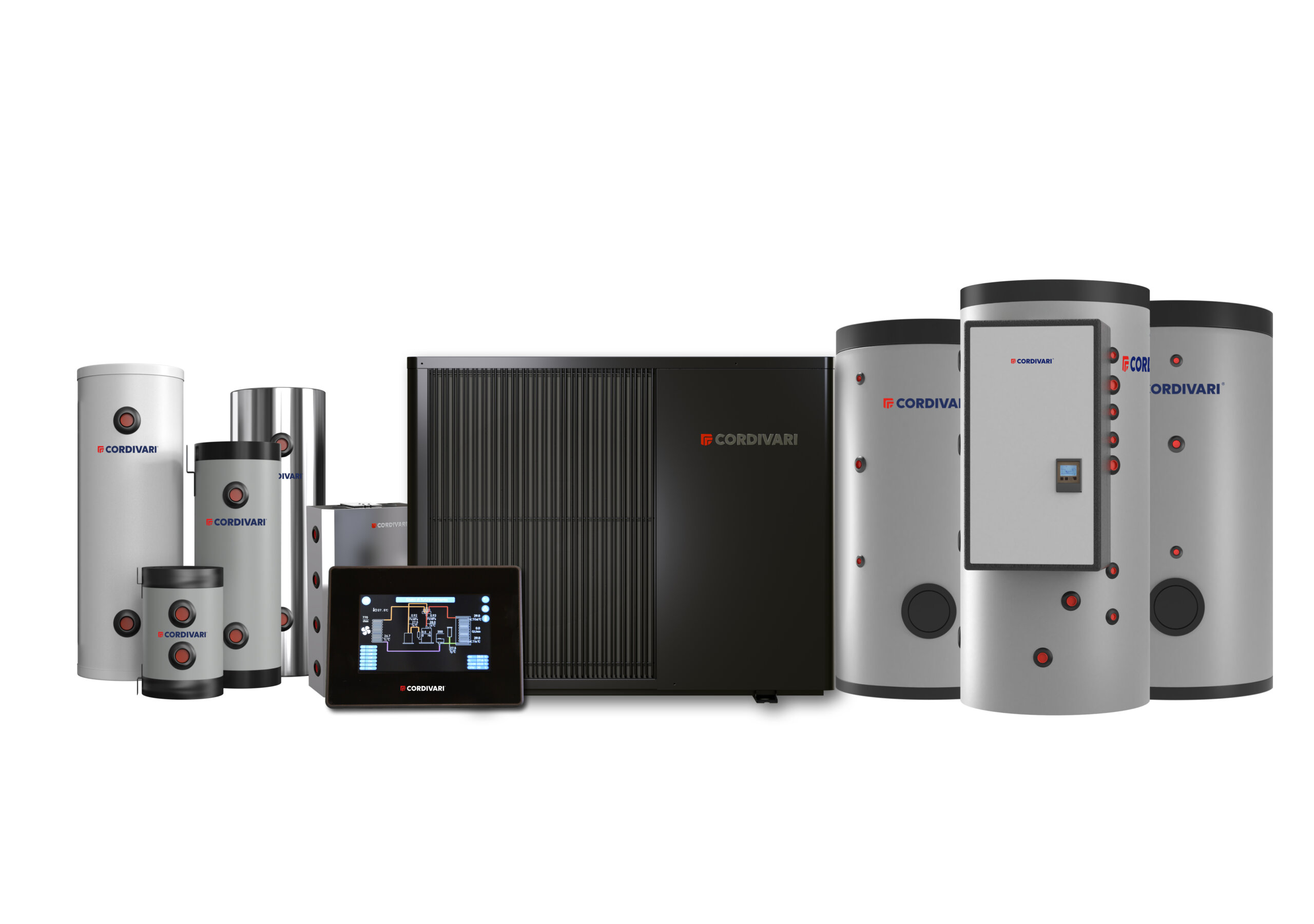 cordivari-vestalis-acs-pack-12-kw-con-volano-80-lt-sistema-pompa-di-calore image 4