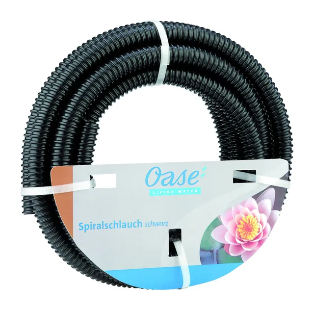 oase-57532-tubo-a-spirale-in-pvc-nero-5-m-da-38-mm-per-pompa-da-giardino image 1