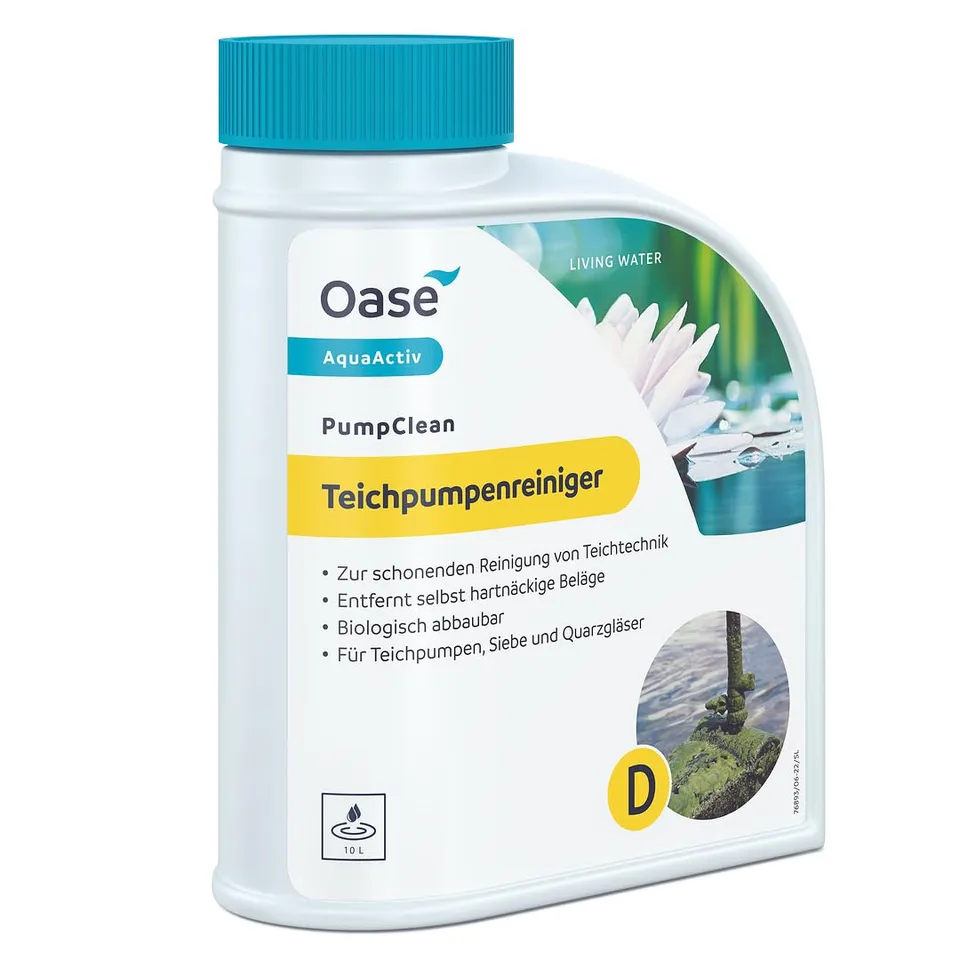 oase-aquaactiv-pumpclean-500-ml-detergente-anticalcare-per-pompe-da-laghetto image 1