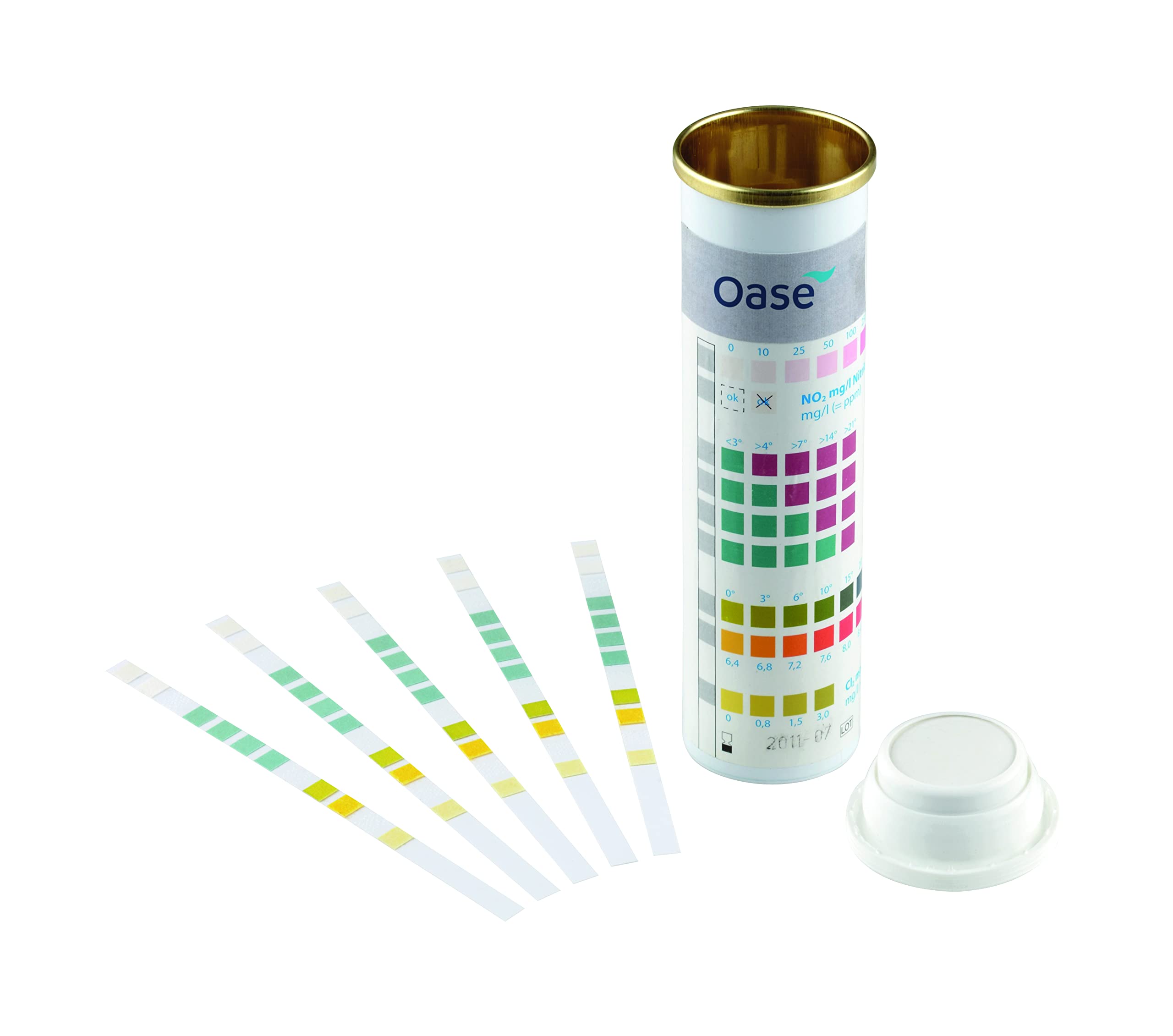 oase-50570-aquaactiv-quicksticks-6-in-1-strisce-test-acqua-laghetto image 1