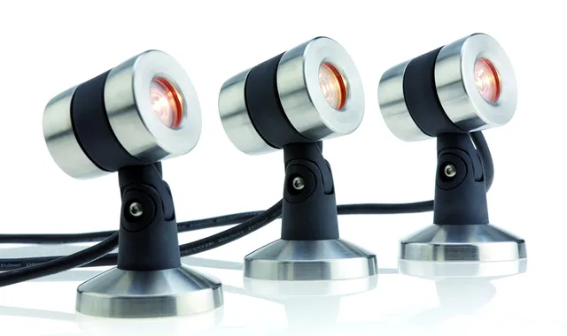 oase-lunaqua-maxi-led-set-3-argento-faretto-da-incasso-3x3w-bianco-caldo image 1