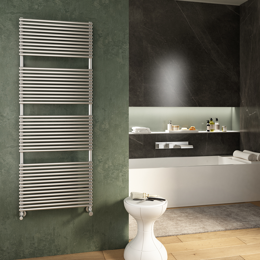 cordivari-elen-18-scaldasalviette-in-acciaio-inox-satinato image 1
