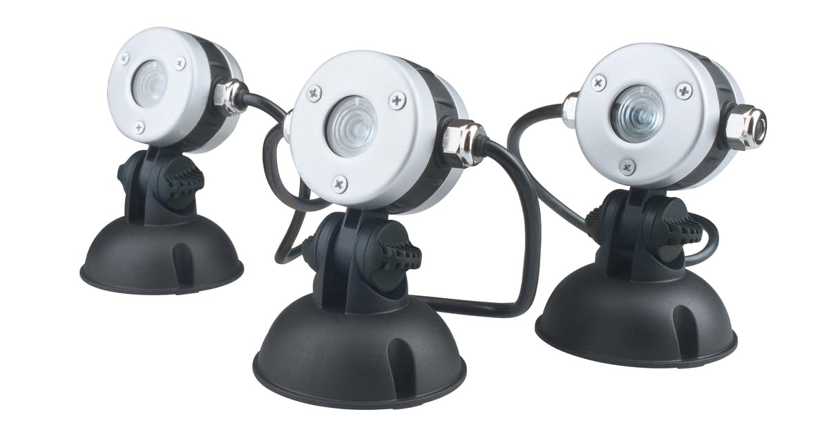 oase-lunaqua-mini-led-nero-faretto-da-esterno-1-watt image 1