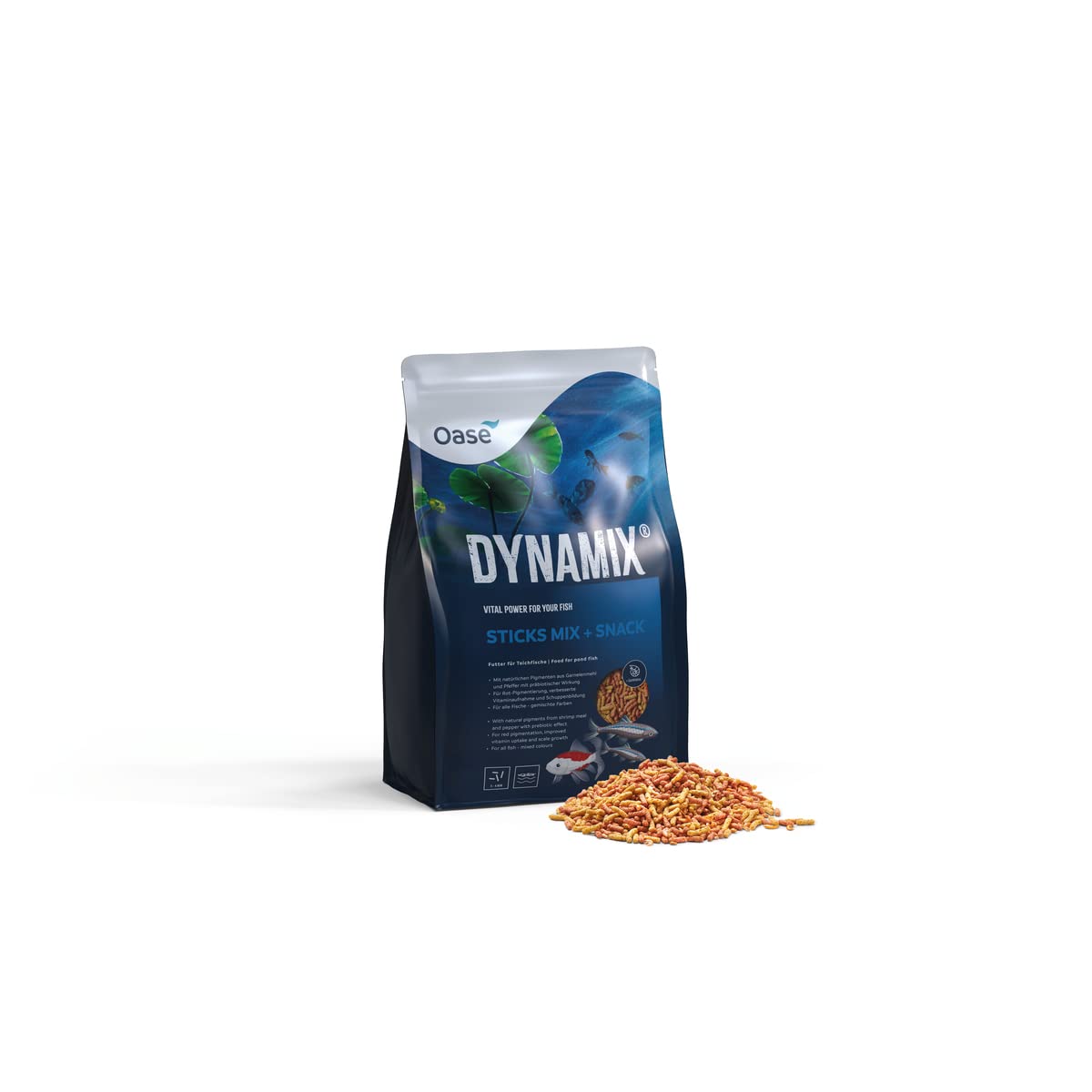 oase-dynamix-sticks-mix-plus-snack-4-l-mangime-pesci-laghetto image 1