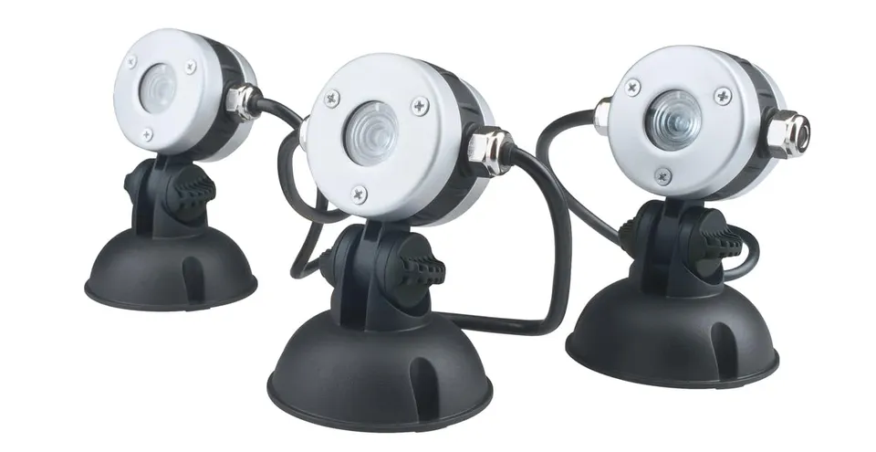 oase-lunaqua-mini-led-nero-faretto-da-esterno-1-watt image 1