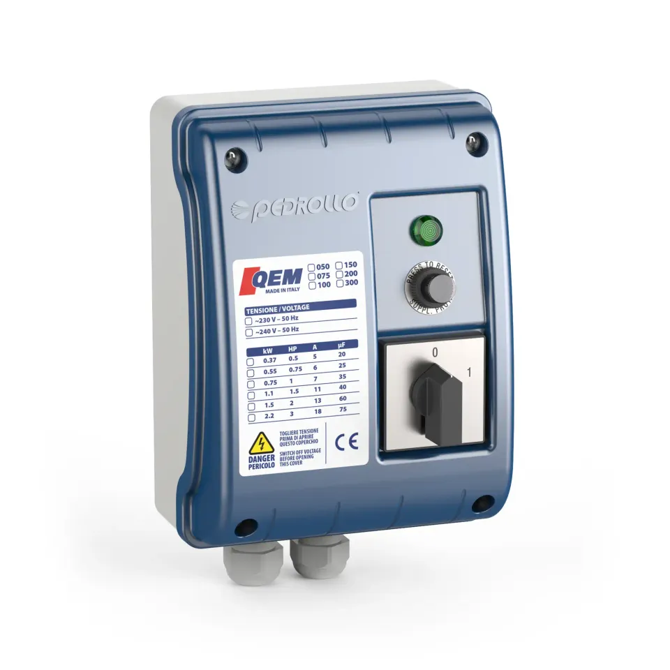 pedrollo-qem-quadro-elettrico-monofase-per-pompe-sommerse-da-pozzo-3-e-4 image 1