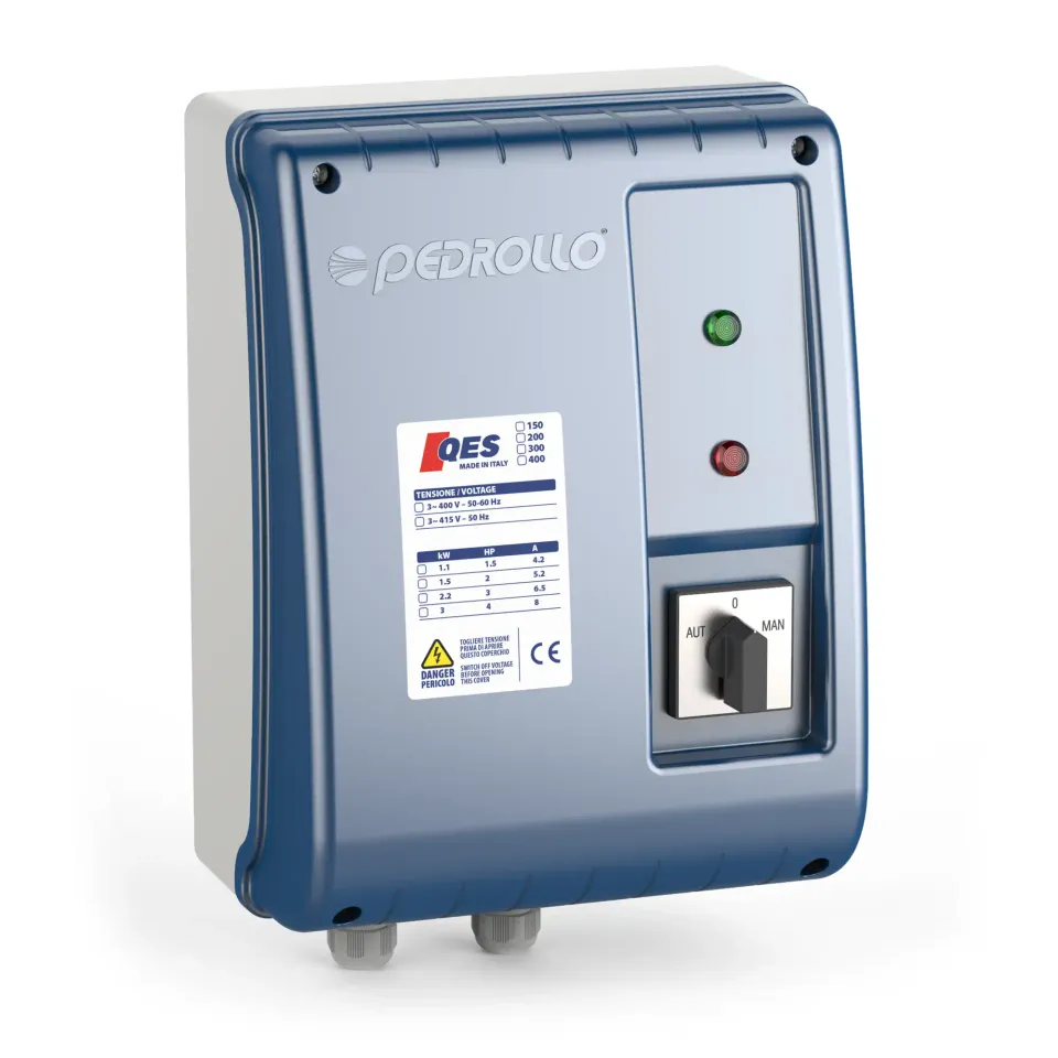pedrollo-qes-quadro-elettrico-trifase-per-elettropompe-vxc-e-mc image 1