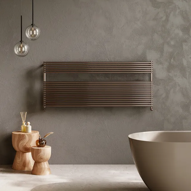 cordivari-elen-18-wide-inox-lucido-scaldasalviette-acciaio-inox image 1
