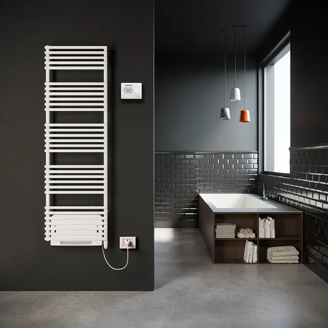 cordivari-gloria-22-blower-scaldasalviette-elettrico-con-termoventilatore image 1