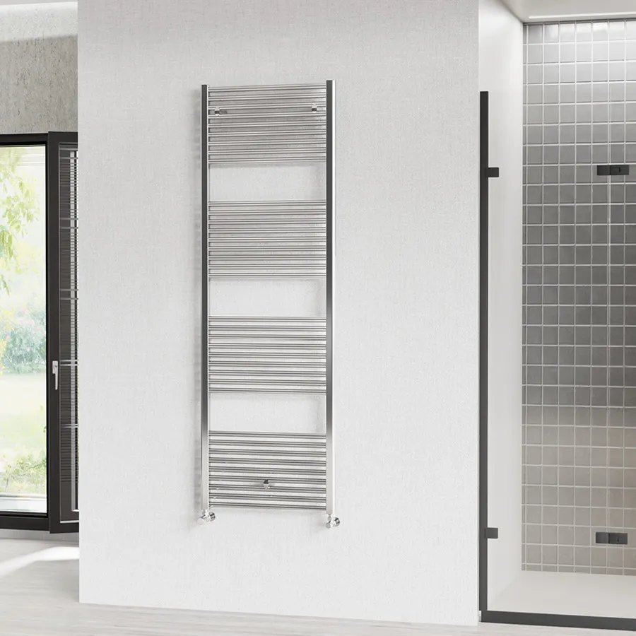 cordivari-lisa-25-chromed-radiatore-scaldasalviette-cromato-design image 1